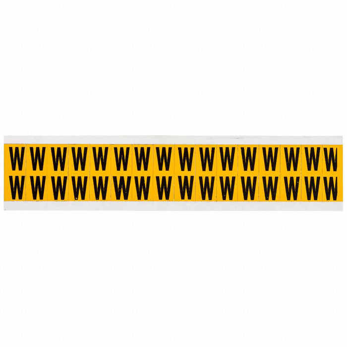 Letter Label Vinyl 3/4 in H 5/8 in W