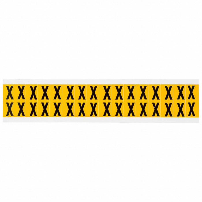Letter Label Vinyl 3/4 in H 5/8 in W