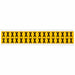 Letter Label Vinyl 3/4 in H 5/8 in W