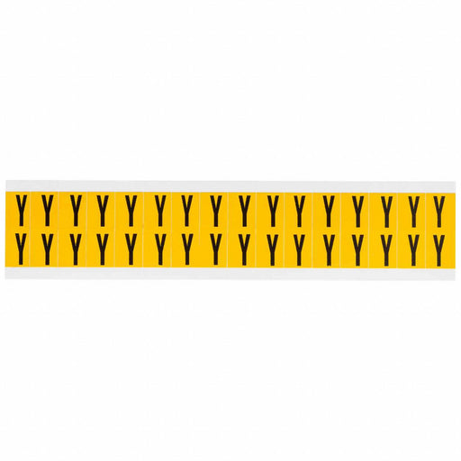 Letter Label Y 3/4in.Hx9/16in.W Vinyl