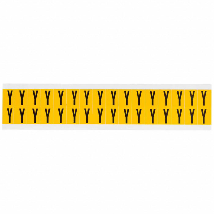 Letter Label Vinyl 3/4 in H 1/2 in W
