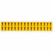 Letter Label Vinyl 3/4 in H 1/2 in W