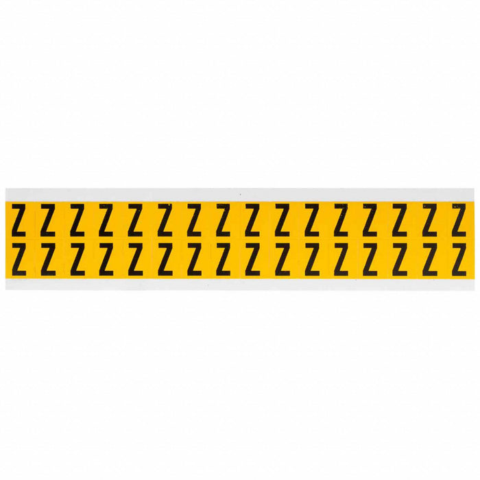Letter Label Vinyl 3/4 in H 1/2 in W