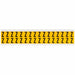 Letter Label Vinyl 3/4 in H 1/2 in W