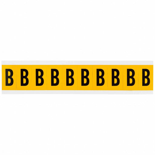Letter Label B 1-1/2in.Hx7/8in.W