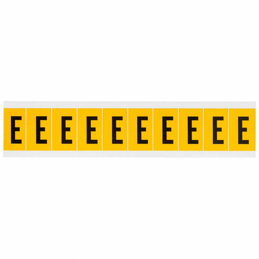 Letter Label E 1-1/2in.Hx7/8in.W