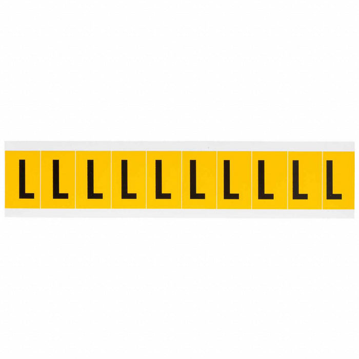 LetterLabel Vinyl 1-1/2inH 7/8inW