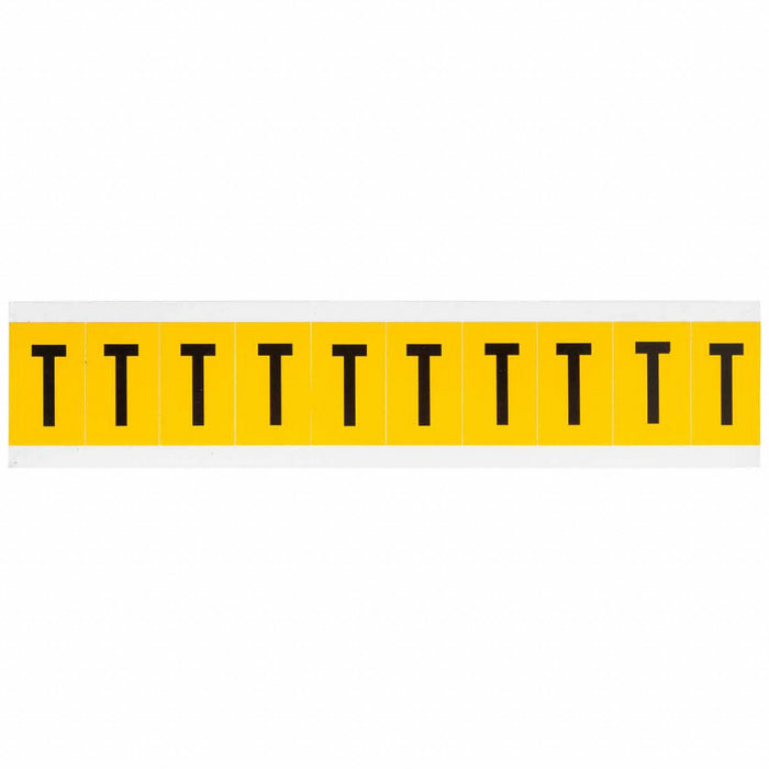 LetterLabel Vinyl 1-1/2inH 7/8inW