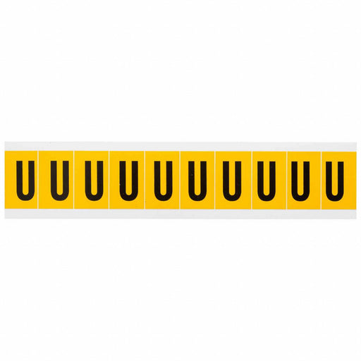 LetterLabel Vinyl 1-1/2inH 7/8inW