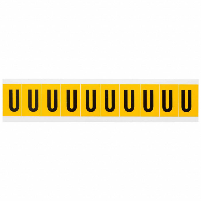 LetterLabel Vinyl 1-1/2inH 7/8inW