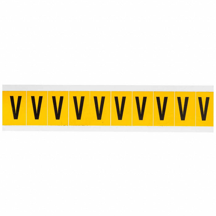 LetterLabel Vinyl 1-1/2inH 7/8inW