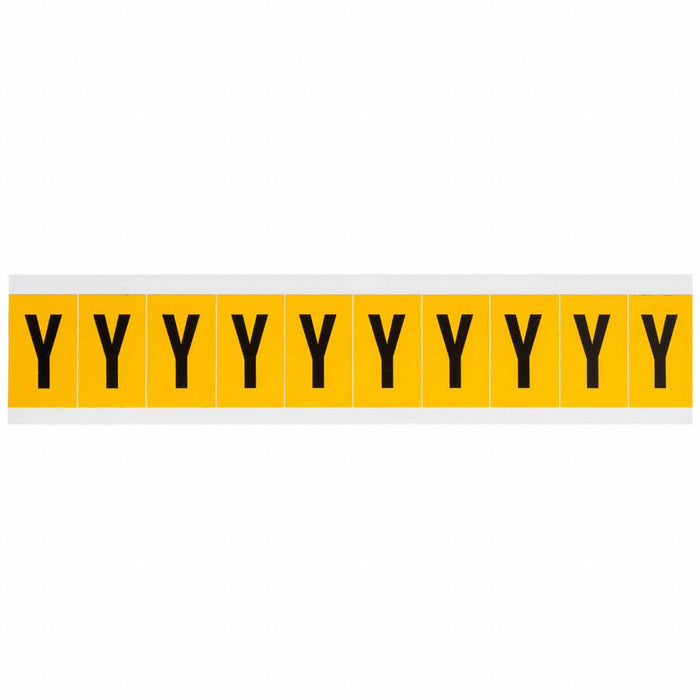 LetterLabel Vinyl 1-1/2inH 7/8inW