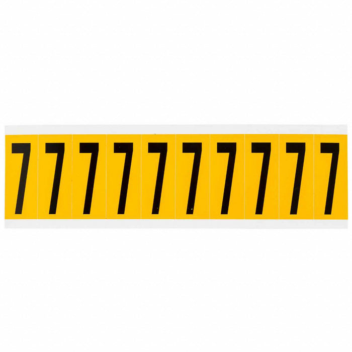 NumberLabel Vinyl 2-1/4inH 7/8inW