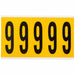 Number Label Vinyl 5 in H 1-3/4 in W