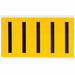 Letter Label Vinyl 5 in H 1-3/4 in W
