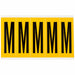 Letter Label Vinyl 5 in H 1-3/4 in W