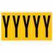 Letter Label Vinyl 5 in H 1-3/4 in W