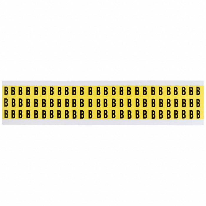 Letter Label Vinyl 1/2 in H 3/8 in W