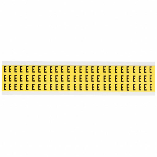 Letter Label E 1/2in.Hx11/32in.W Vinyl