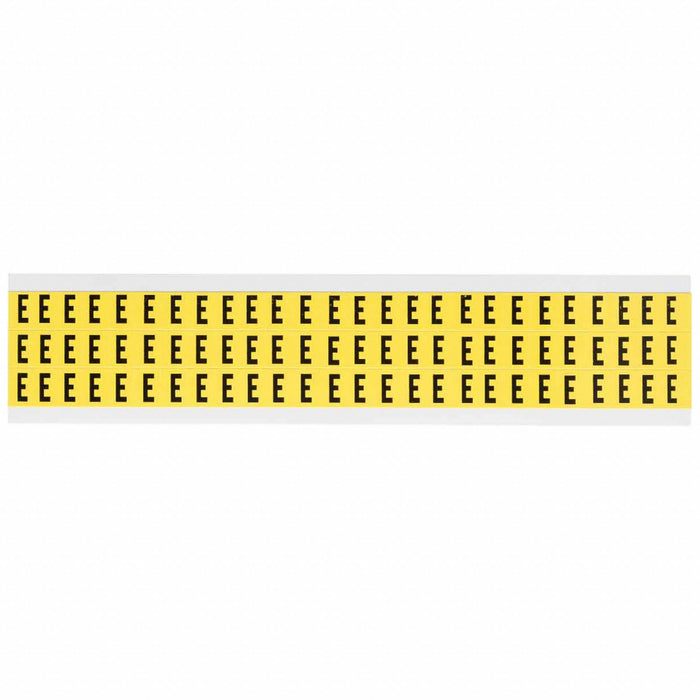 Letter Label Vinyl 1/2 in H 3/8 in W
