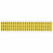 Letter Label Vinyl 1/2 in H 3/8 in W