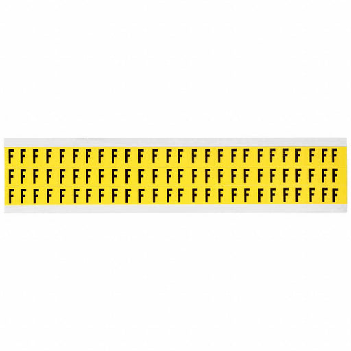 Letter Label Vinyl 1/2 in H 3/8 in W