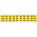 Letter Label Vinyl 1/2 in H 3/8 in W