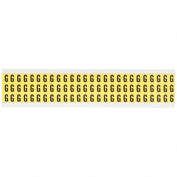 Letter Label Vinyl 1/2 in H 3/8 in W