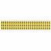 Letter Label Vinyl 1/2 in H 3/8 in W