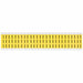 Letter Label Vinyl 1/2 in H 3/8 in W