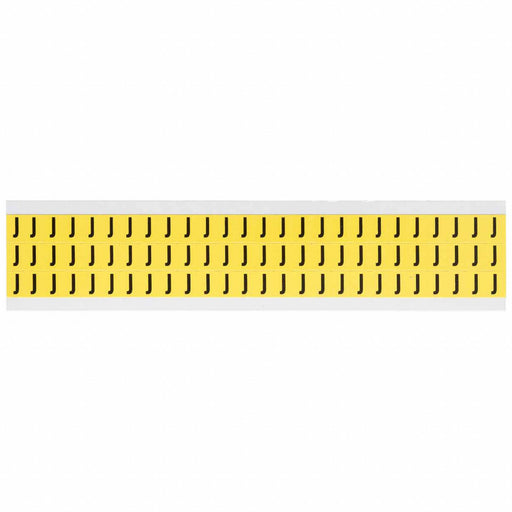 Letter Label Vinyl 1/2 in H 3/8 in W