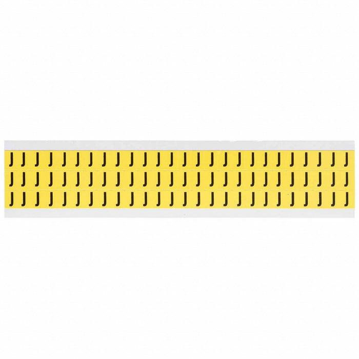 Letter Label Vinyl 1/2 in H 3/8 in W