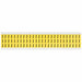 Letter Label Vinyl 1/2 in H 3/8 in W