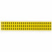 Letter Label Vinyl 1/2 in H 3/8 in W