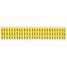 Letter Label Vinyl 1/2 in H 3/8 in W