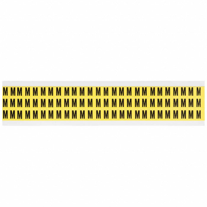 Letter Label Vinyl 1/2 in H 3/8 in W