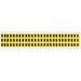 Letter Label Vinyl 1/2 in H 3/8 in W