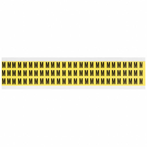 Letter Label M 1/2in.Hx11/32in.W Vinyl