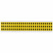 Letter Label Vinyl 1/2 in H 3/8 in W
