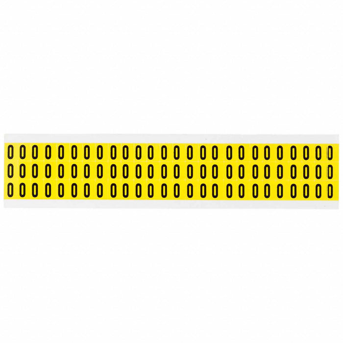 Letter Label Vinyl 1/2 in H 3/8 in W