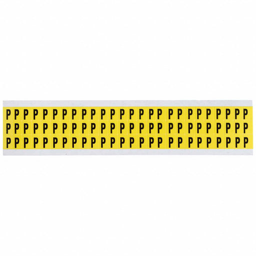 Letter Label Vinyl 1/2 in H 3/8 in W