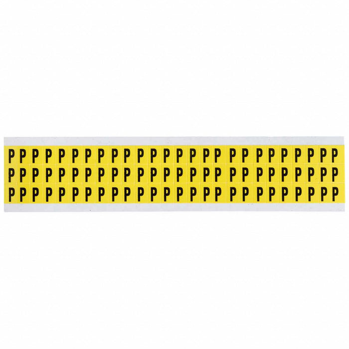 Letter Label Vinyl 1/2 in H 3/8 in W