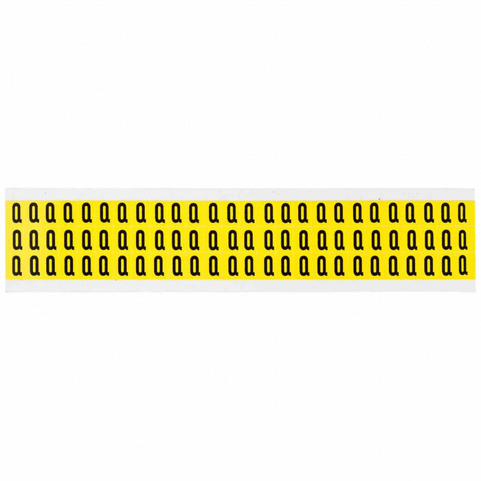 Letter Label Vinyl 1/2 in H 3/8 in W