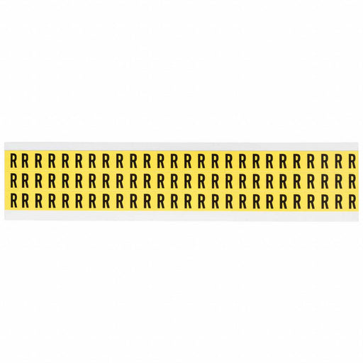 Letter Label Vinyl 1/2 in H 3/8 in W