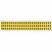 Letter Label Vinyl 1/2 in H 3/8 in W
