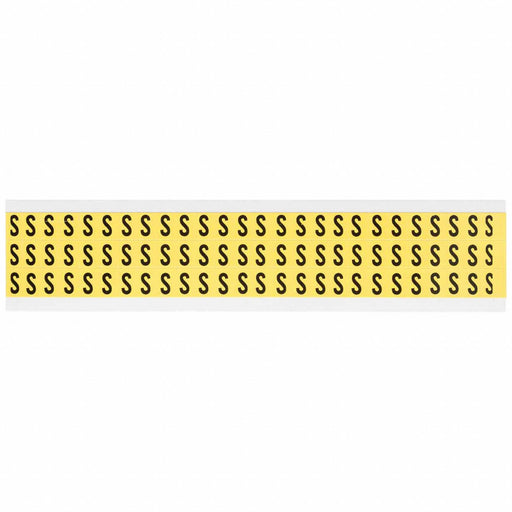 Letter Label Vinyl 1/2 in H 3/8 in W