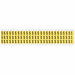 Letter Label Vinyl 1/2 in H 3/8 in W