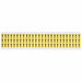 Letter Label Vinyl 1/2 in H 3/8 in W