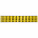 Letter Label Vinyl 1/2 in H 3/8 in W