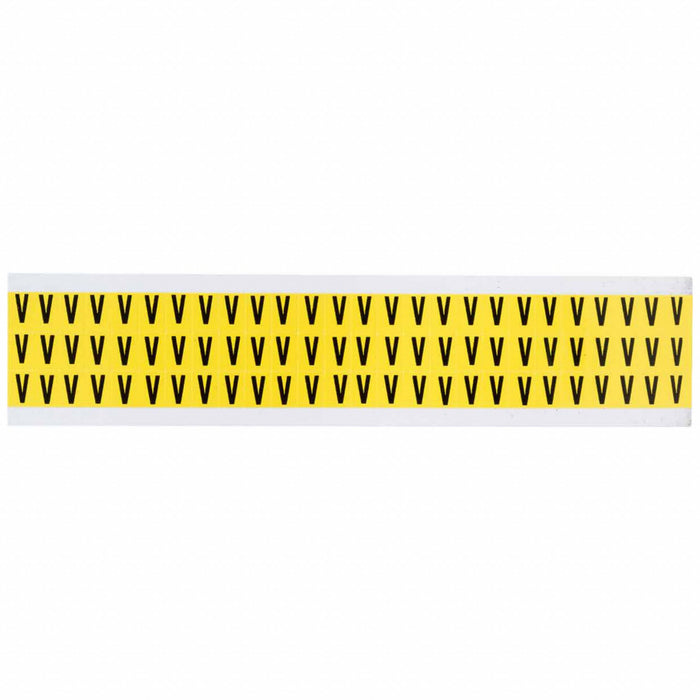 Letter Label Vinyl 1/2 in H 3/8 in W